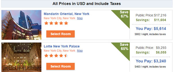 Hotel Discounts New York City